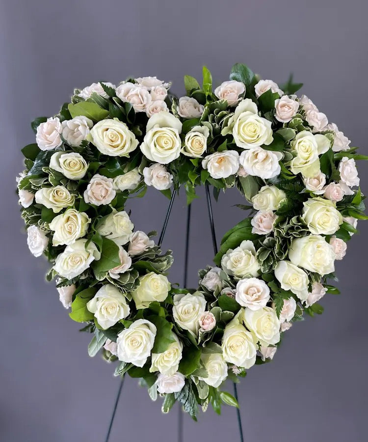 Pastel Palette - Heart Wreath